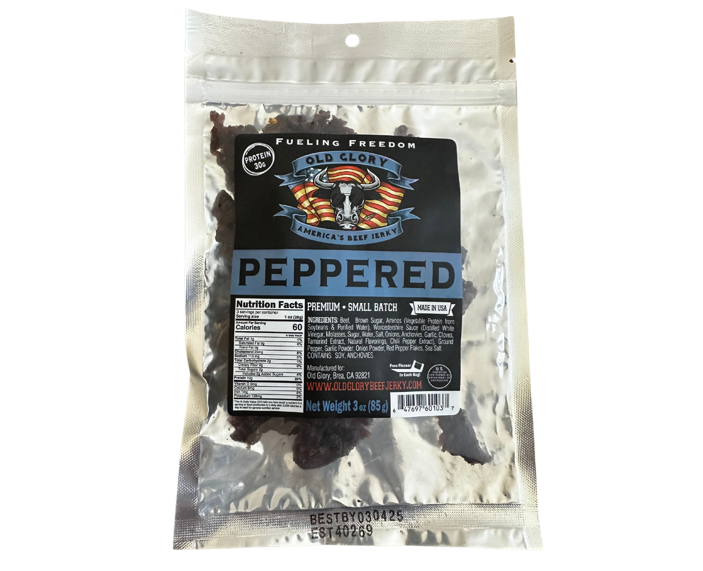 Peppered Beef Jerky
