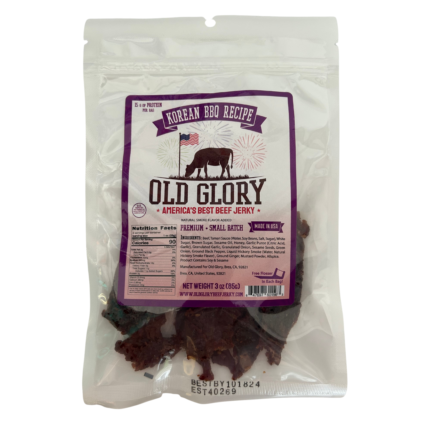 Korean BBQ Beef Jerky