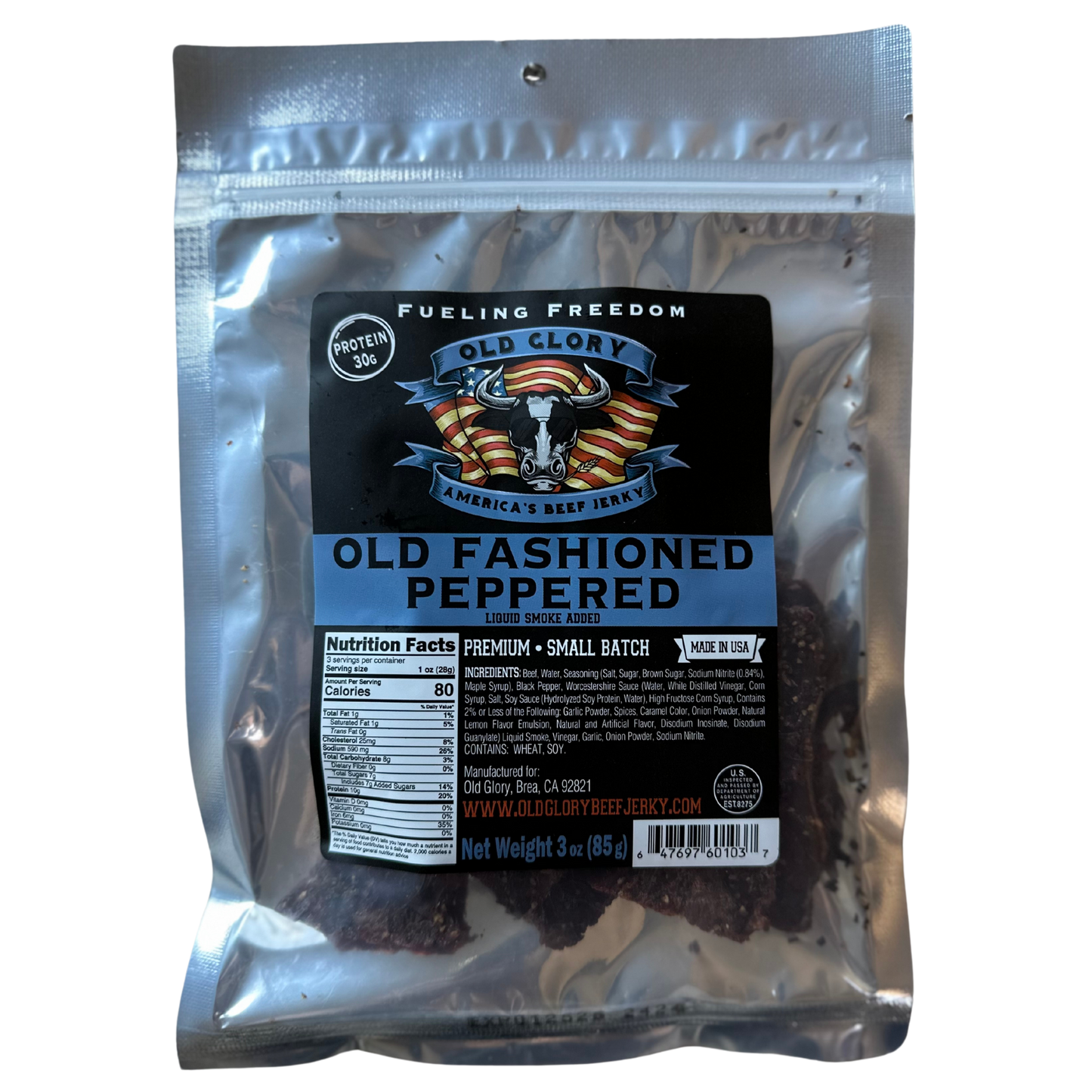 Old Fashioned Peppered Beef Jerky 9086